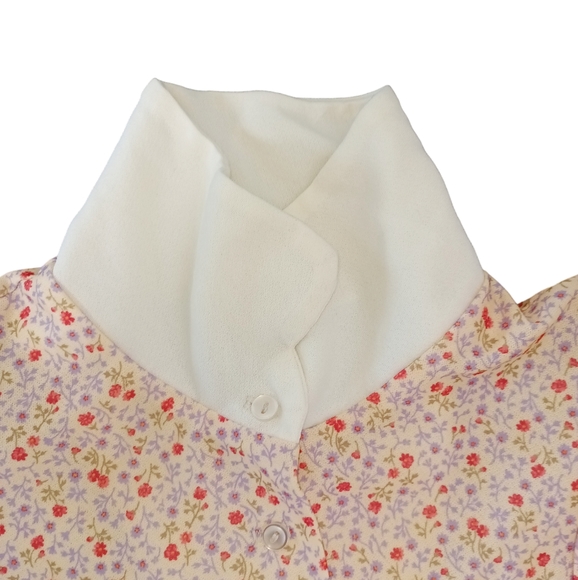 Jcpenney Fashions Vintage Dress Long Sleeve Collared - Picture 3 of 8